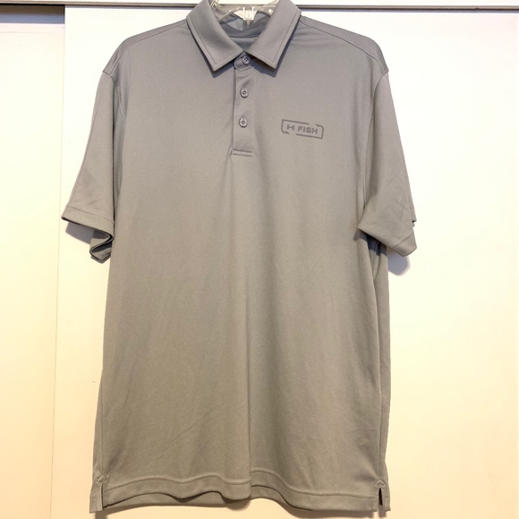 under armour fishing polo